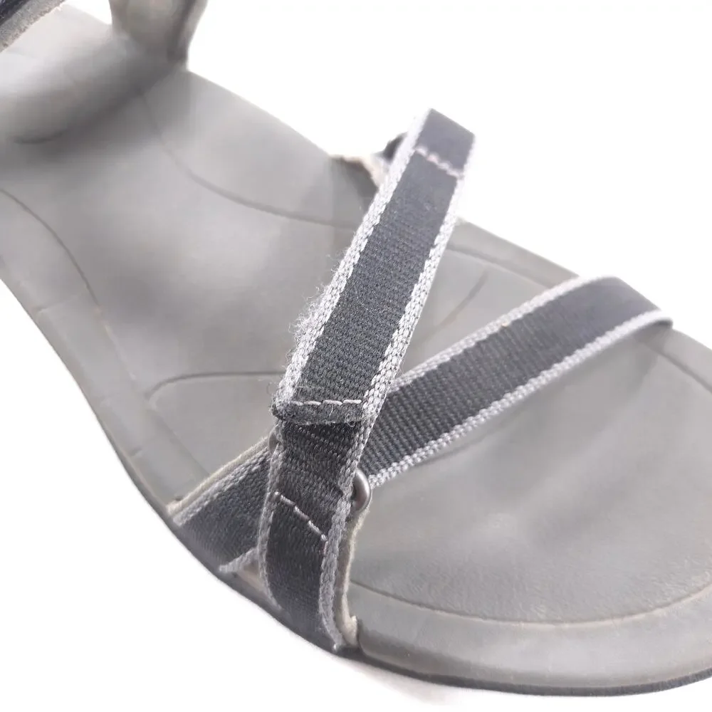 Teva Verrq Adjustable Outdoor Sport Sandal Womens Size 7 1006263 Black Gray
